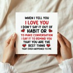 Card For Boyfriend Girlfriend Husband Wife Best Thing