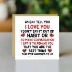 Card For Boyfriend Girlfriend Husband Wife Best Thing