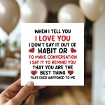 Card For Boyfriend Girlfriend Husband Wife Best Thing