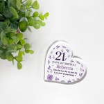 Personalised Happy 21st Birthday Gift Plaque 21st Birthday Gift