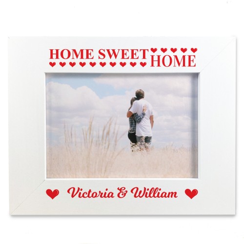 Personalised Photo Frame Gift For Couple Anniversary Birthday