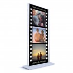 Personalised Retro Photo Film Plaque Valentines Day Gifts