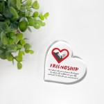 Thank You Gift For Best Friend Gift Standing Plaque FRIENDSHIP