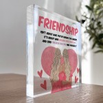 Friendship Gifts For Women Best Friend Gift Standing Plaque