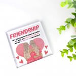 Friendship Gifts For Women Best Friend Gift Standing Plaque