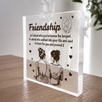 Best Friend Plaque Friendship Gift For Special Friend Birthday
