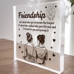 Best Friend Plaque Friendship Gift For Special Friend Birthday