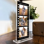 Gift For 10th Anniversary Personalised Photo Collage Plaque