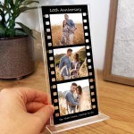Gift For 10th Anniversary Personalised Photo Collage Plaque