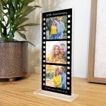 Gift For 20th Anniversary Personalised Photo Collage Plaque