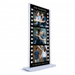 Gift For 2nd Anniversary Personalised Retro Photo Collage Plaque