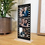 Gift For 30th Anniversary Personalised Photo Collage Plaque