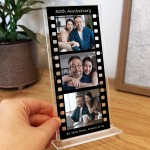 Gift For 30th Anniversary Personalised Photo Collage Plaque