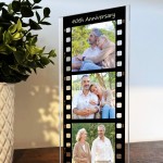 Personalised Gift For 40th Anniversary Photo Collage Plaque