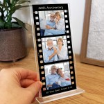 Gift For 50th Anniversary Personalised Photo Collage Plaque