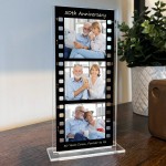Gift For 50th Anniversary Personalised Photo Collage Plaque