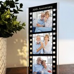 Gift For 50th Anniversary Personalised Photo Collage Plaque