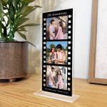 Gift For 5th Anniversary Personalised Photo Collage Plaque Gift