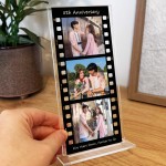 Gift For 5th Anniversary Personalised Photo Collage Plaque Gift