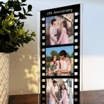 Gift For 5th Anniversary Personalised Photo Collage Plaque Gift