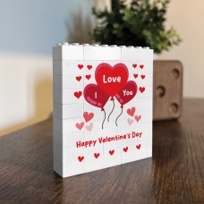 Happy Valentines Day Gift Building Bloc, Gift for Boyfriend
