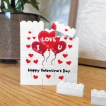 Valentines Day Gift Building Block Gift for Boyfriend Girlfriend