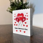 Valentines Day Gift Building Block Gift for Boyfriend Girlfriend