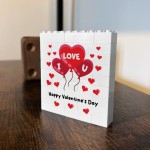 Valentines Day Gift Building Block Gift for Boyfriend Girlfriend
