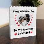 Personalised Valentines Day Gift For Girlfriend Brick Block