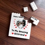 Personalised Valentines Day Gift For Girlfriend Brick Block