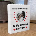 Personalised Valentines Day Gift For Girlfriend Brick Block