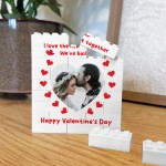 Romantic Gift For Valentines Day Personalised Photo Block Puzzle