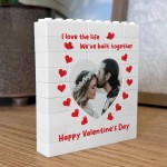 Romantic Gift For Valentines Day Personalised Photo Block Puzzle