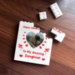 Valentines Gift For Daughter Personalised Brick Plaque