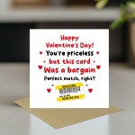 Joke Valentines Day Card For Boyfriend Girlfriend Funny Reduced 
