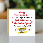 Joke Valentines Day Card For Boyfriend Girlfriend Funny Reduced 