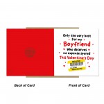 Funny Valentines Day Card For Boyfriend Reduced Sticker Cheap