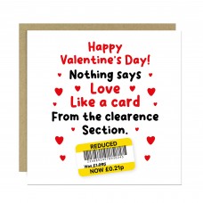 Valentines Day Card For Boyfriend Girlfriend Funny Reduced