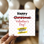 Funny Valentines Day Card For Boyfriend Girlfriend Reduced