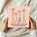 Birthday Card for Her Funny Birthday Card For Women Friends 