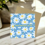Birthday Card For Her Daisies Happy Birthday to You Card