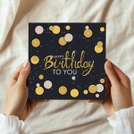 Happy Birthday Card Men Women Dad Mum Husband Wife Nan Colleague