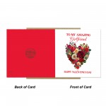 Amazing Girlfriend Valentines Day Card for Her Valentines Card