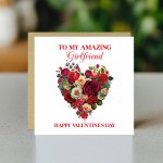 Amazing Girlfriend Valentines Day Card for Her Valentines Card