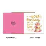 60th Birthday Card Milestone Age 60 Card For Female Mum Nan