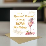 Special 60th Birthday Card for Mum Nan Friend Best Friend