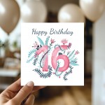 Happy 16th Birthday Card For Daughter Granddaughter 16 Birthday