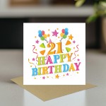 21st Birthday Card For Daughter Granddaughter Niece Best Friend