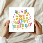 21st Birthday Card For Daughter Granddaughter Niece Best Friend