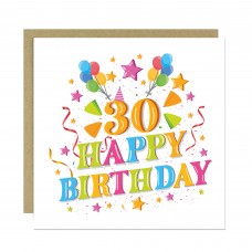 30th Birthday Card For Daughter Sister Auntie Friend Milestone